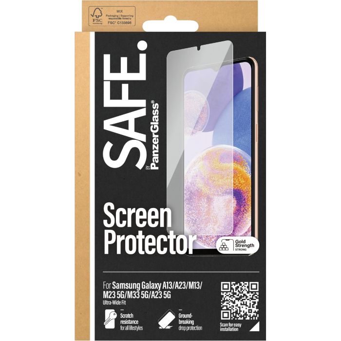 SAFE Screen Protector Galaxy A13/A23/M13/M23 5G/M33 5G/A23 5G 2 SAFE Screen Protector Galaxy A13/A23/M13/M23 5G/M33 5G/A23 5G 2