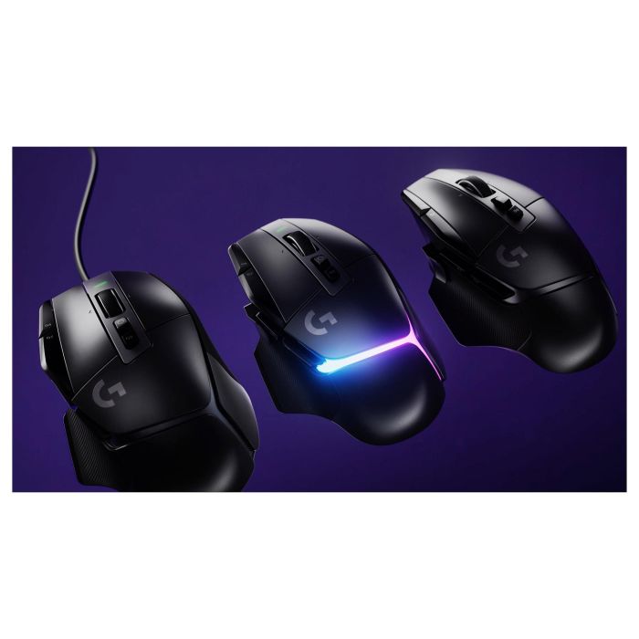 Logitech G502 X Ratón Gaming Óptico USB Tipo A 25600 DPI Negro 5