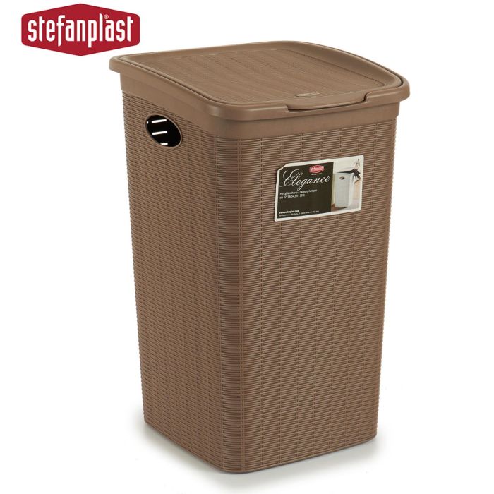 Pongotodo Elegance 50L Beige Stefanplast 36x54x38 cm (6 Unidades) 1 Pongotodo Elegance 50L Beige Stefanplast 36x54x38 cm (6 Unidades) 1