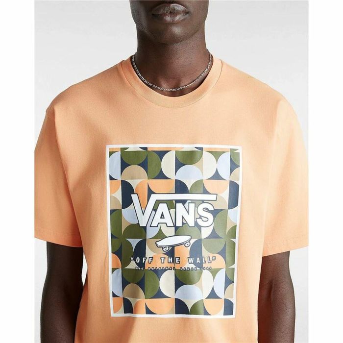 Camiseta de Manga Corta Hombre Vans VN0A5E7YD051 Naranja 1