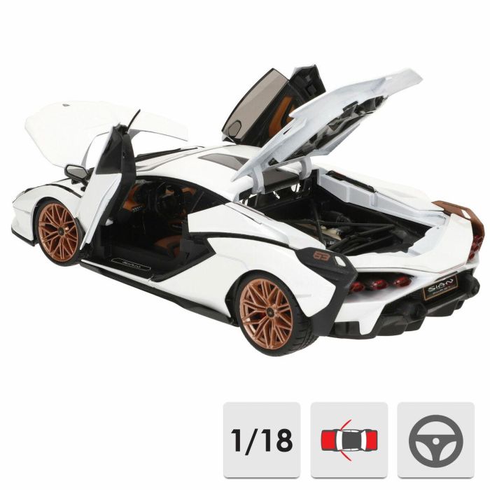 Coche Bburago GT-Lamborghini Sian FKP 37 1:18 5 Coche Bburago GT-Lamborghini Sian FKP 37 1:18 5