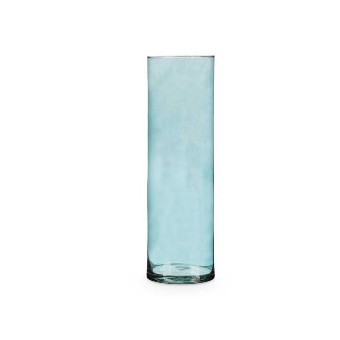 Jarron Cristal Cilindro 12Cm Diam X 40Cm Turquesa Giftdecor (6 Unidades) 2 Jarron Cristal Cilindro 12Cm Diam X 40Cm Turquesa Giftdecor (6 Unidades) 2