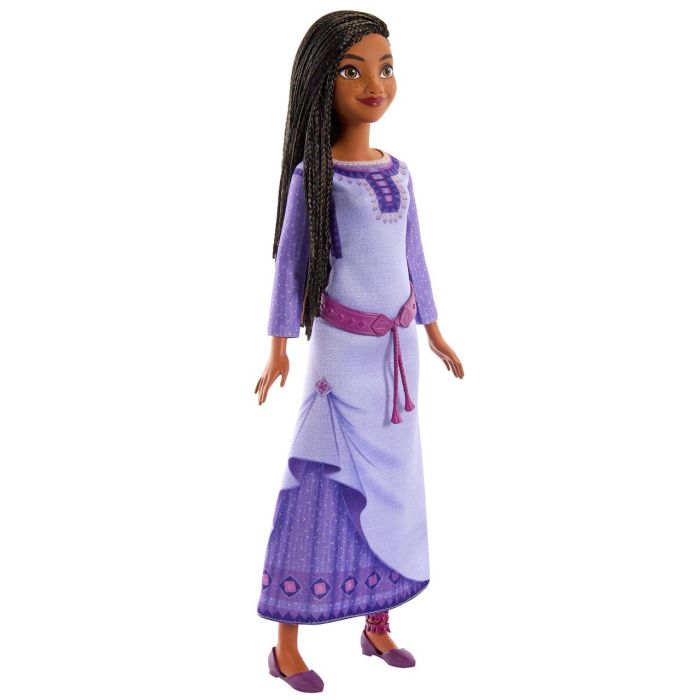 Mattel Hpx23 Muñeca de Moda Disney Wish Asha El Reino de las Rosas con Vestido y Zapatos Intercambiables Mattel Hpx23 Muñeca de Moda Disney Wish Asha El Reino de las Rosas con Vestido y Zapatos Intercambiables