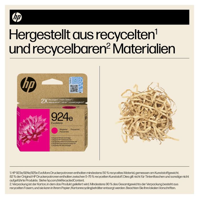 HP 924e Cartucho de Tinta Original Magenta Alto Rendimiento (XL) 800 páginas 2