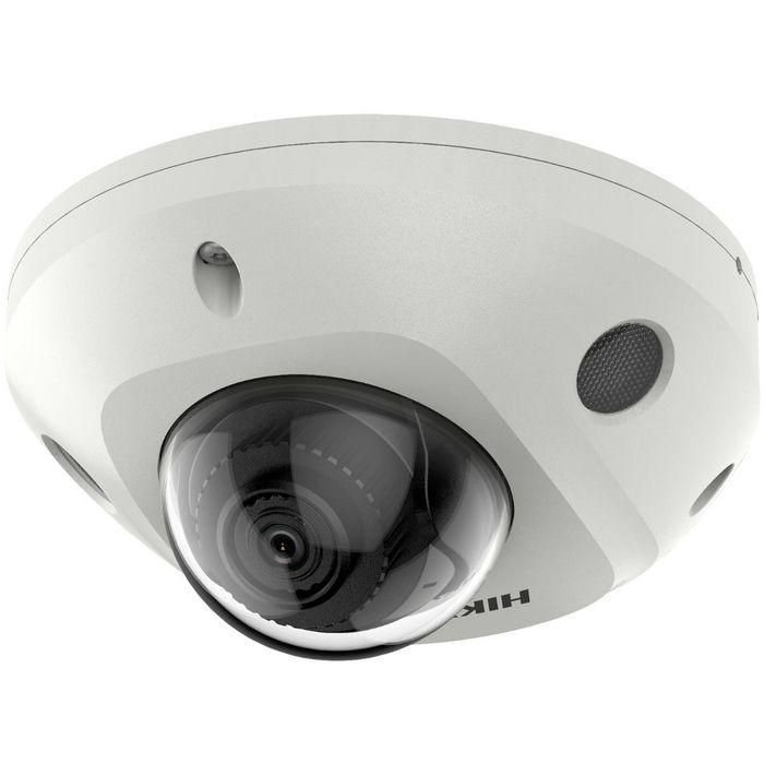Hikvision Cámara IP minidomo 2M AcuSense 4mm IR30 WDR H.265+ IK08 IP67 12V/PoE. Audio, alarma 0 Hikvision Cámara IP minidomo 2M AcuSense 4mm IR30 WDR H.265+ IK08 IP67 12V/PoE. Audio, alarma 0