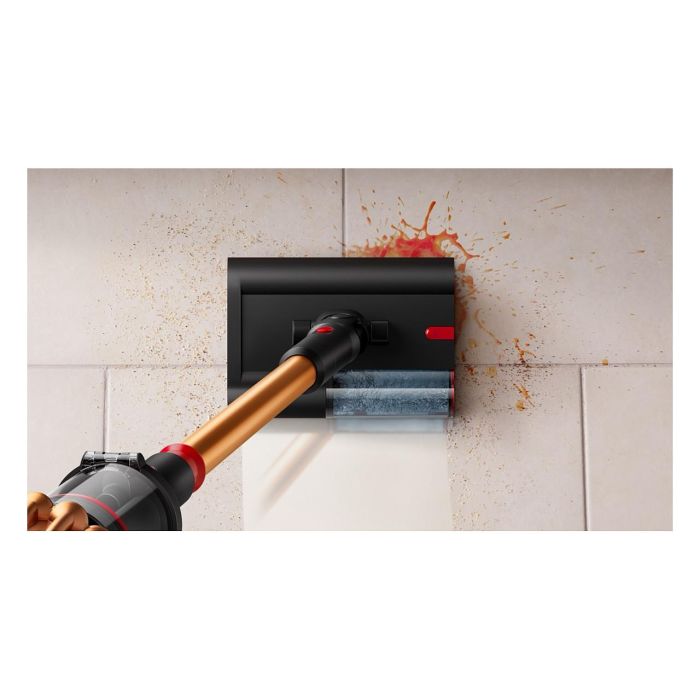 Dyson V16 Piston Animal Submarine Aspiradora Escoba 3 en 1 Sin Bolsa 900W 315AW 1.3L Negro Cobre, Filtro HEPA, Turbo, Pantalla LCD