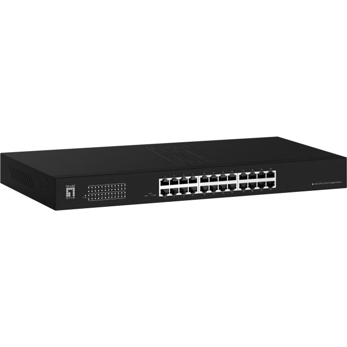 Level one Switch No Gestionable GEU-2431 24 Puertos Gigabit Ethernet No Gestionable