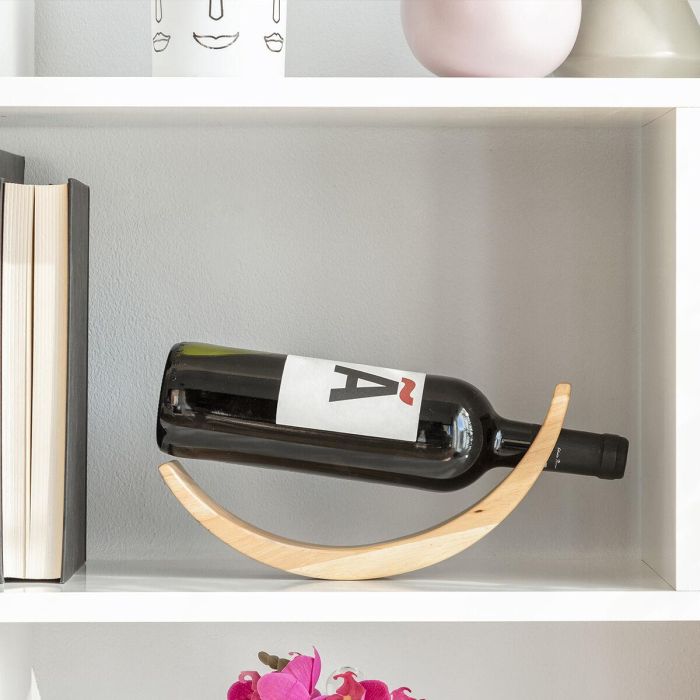 Botellero Flotante de Madera para Vino Woolance InnovaGoods Botellero Flotante de Madera para Vino Woolance InnovaGoods