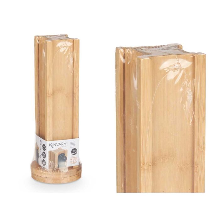 Portacapsulas Bambu Giratorio Capsula Pequeñas Kinvara 11X34CM (6 Unidades) 2 Portacapsulas Bambu Giratorio Capsula Pequeñas Kinvara 11X34CM (6 Unidades) 2