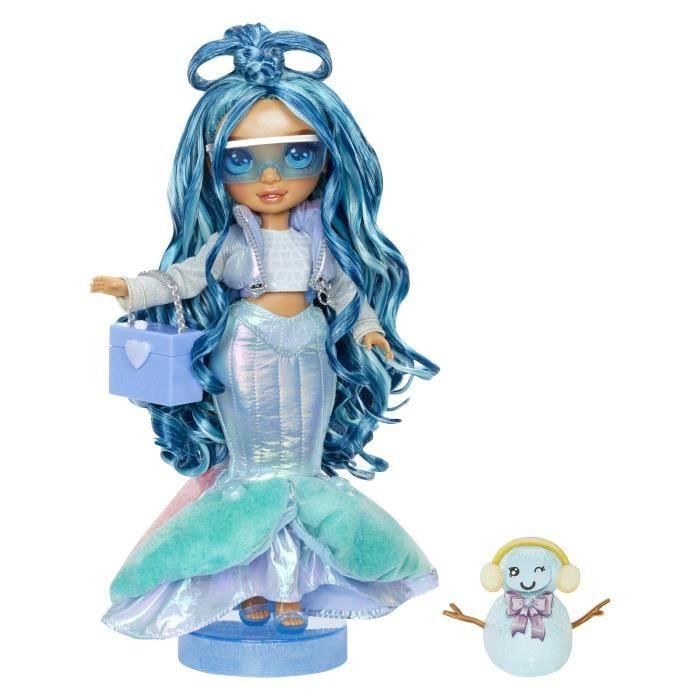 Rainbow High LIT35051120834 Winter Wonderland Muñeca de Moda Azul - Set para Revelar Color y Crear Muñeco de Nieve - Juguete Niñas 4+ Años 1 Rainbow High LIT35051120834 Winter Wonderland Muñeca de Moda Azul - Set para Revelar Color y Crear Muñeco de Nieve - Juguete Niñas 4+ Años 1