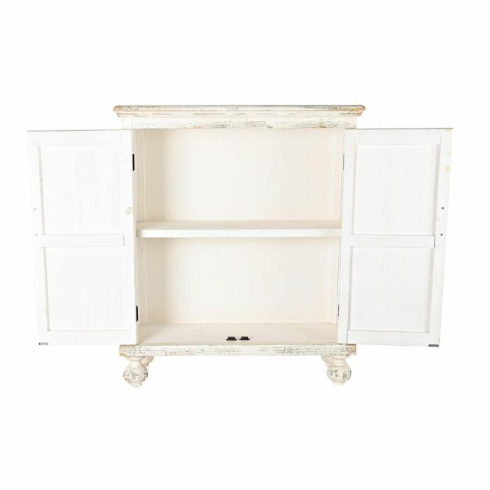 Aparador Indio DKD Home Decor Blanco Dorado 36.5 x 110 x 93.5 cm 6