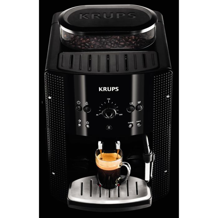 Cafetera Superautomática Krups EA8108 1,8 L Negro 1450 W 15 bar 1,8 L 4 Cafetera Superautomática Krups EA8108 1,8 L Negro 1450 W 15 bar 1,8 L 4