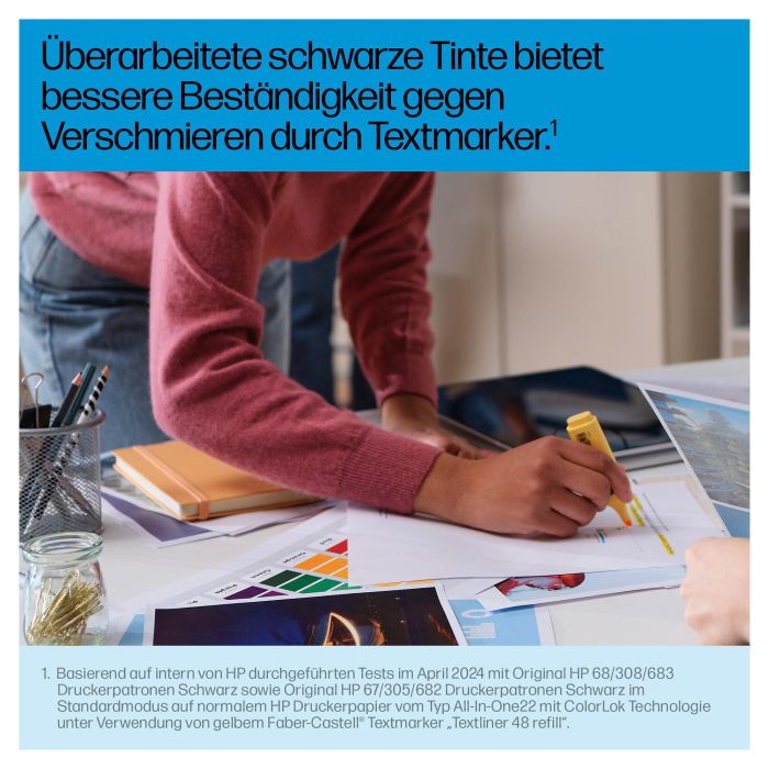 HP Pack Tinta Negro + Tricolor Envy Series 6110, 6120, 6130, 6520, 6530 Nº 308 3