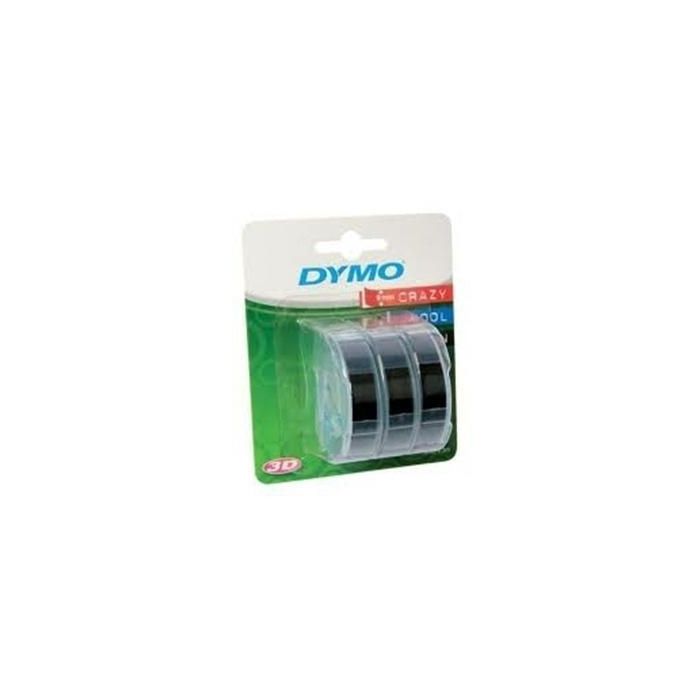 Dymo Cinta Tradicional 84773, 9 mmx3M Negro, Blister 3 Unidades Dymo Cinta Tradicional 84773, 9 mmx3M Negro, Blister 3 Unidades