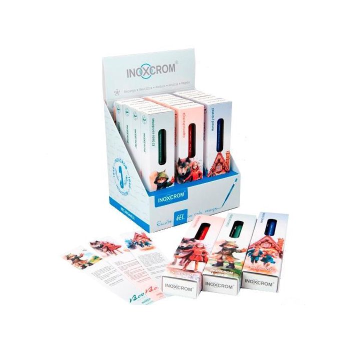 Inoxcrom Bolígrafo Especial Cuentos 3 Modelos Diferentes Surtidos Expositor 12 Ud Inoxcrom Bolígrafo Especial Cuentos 3 Modelos Diferentes Surtidos Expositor 12 Ud