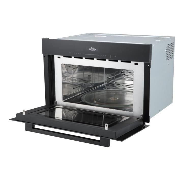 Continental Edison CEMO34CEB3 Horno Microondas Empotrable 1450W 34L Combinación Grill 59,5x38,3x49,2cm Negro 3