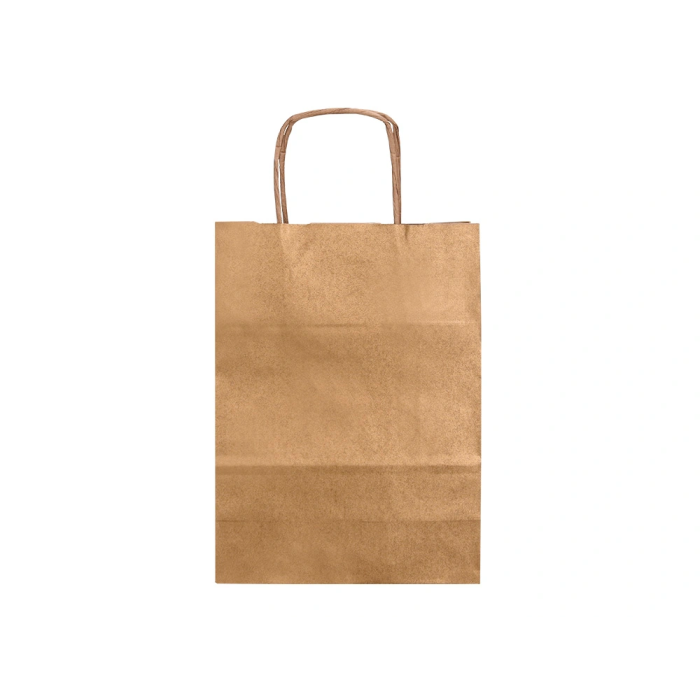 Q-connect Bolsa Kraft Natural Asa Retorcida 240x100x310 mm 1