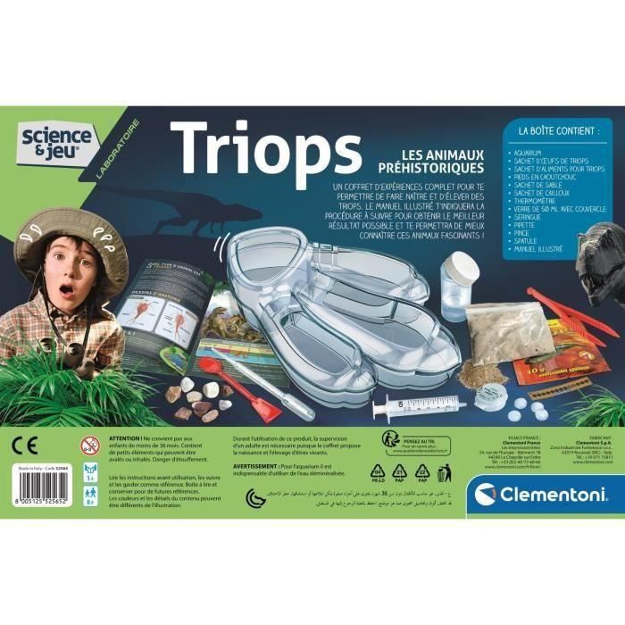 Clementoni - 52565 - Triops 3 Clementoni - 52565 - Triops 3
