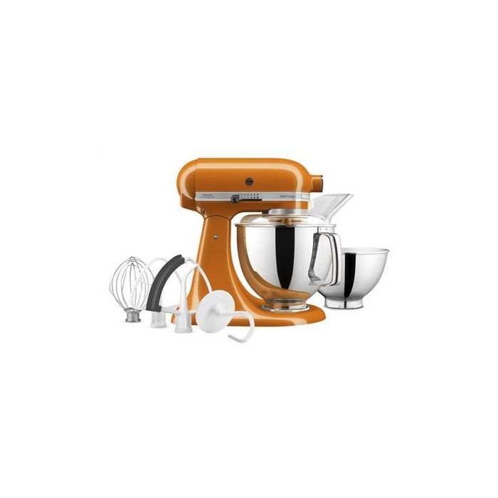 Kitchenaid 5KSM175 PS EHY Robot de Cocina Línea Artisan 4.8L Honey 4