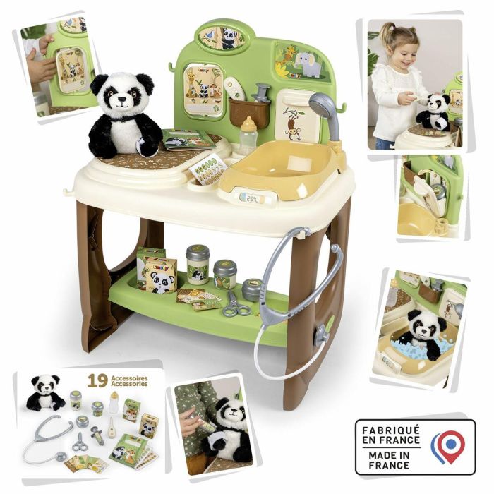 Smoby SMO3032163404064 Centro Veterinario Zoológico con 1 Peluche Panda y Múltiples Accesorios para Juego de Rol Interactivo 6 Smoby SMO3032163404064 Centro Veterinario Zoológico con 1 Peluche Panda y Múltiples Accesorios para Juego de Rol Interactivo 6