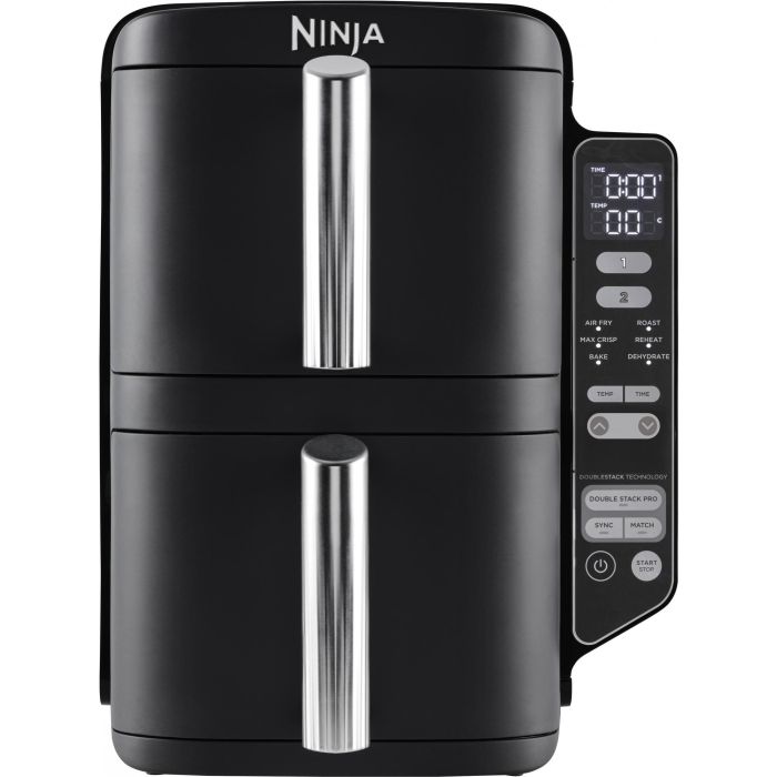 Ninja SL300EU Freidora de Aire Doble Cesta Double Stack 7,6L 1