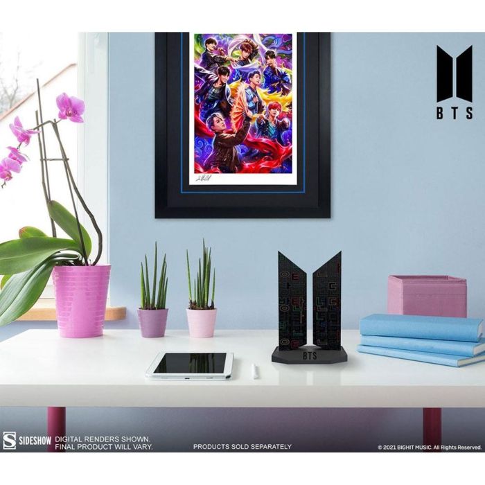 Estatua Premium Sideshow Bts Logo Hangeul 1 Estatua Premium Sideshow Bts Logo Hangeul 1
