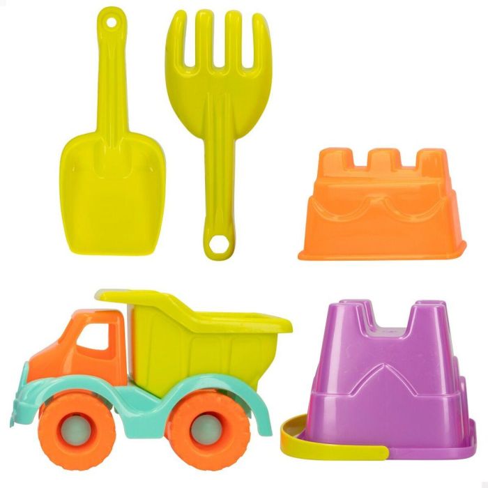 Set de Juguetes de Playa Colorbaby 5 Piezas Polipropileno (24 Unidades) 2 Set de Juguetes de Playa Colorbaby 5 Piezas Polipropileno (24 Unidades) 2