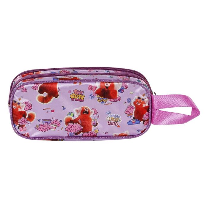 Disney Red Estuche Portatodo 3D Doble Yaay Rosa con Relieve y Doble Compartimento 2 Disney Red Estuche Portatodo 3D Doble Yaay Rosa con Relieve y Doble Compartimento 2