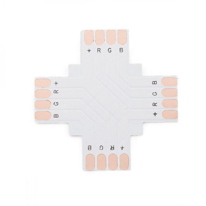 Conector Soldar + Tira LED RGB 10Mm Conector Soldar + Tira LED RGB 10Mm