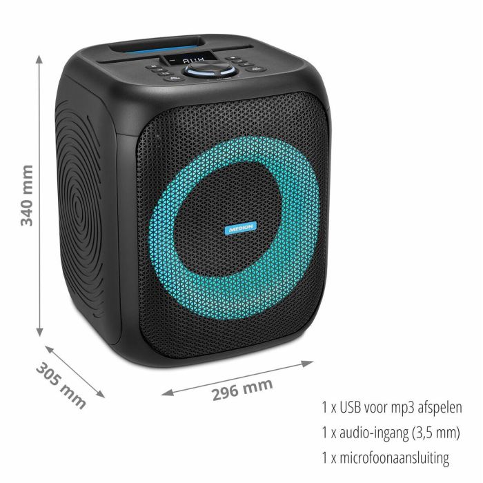 Altavoz Bluetooth Portátil Medion Negro 50 W 7