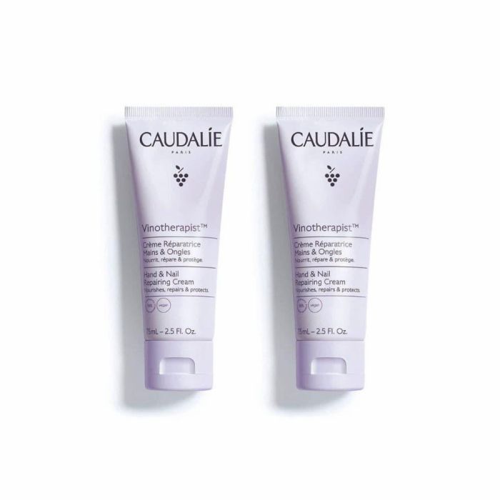 Caudalie Vinotherapist Crema de Manos y Uñas Nutritiva Duplo 2x75ml