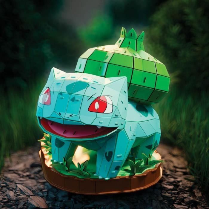 Spinmaster Puzzle 4D - 3D Pokémon Bulbasaur 195 Piezas 24cm A Partir de 12 Años 9