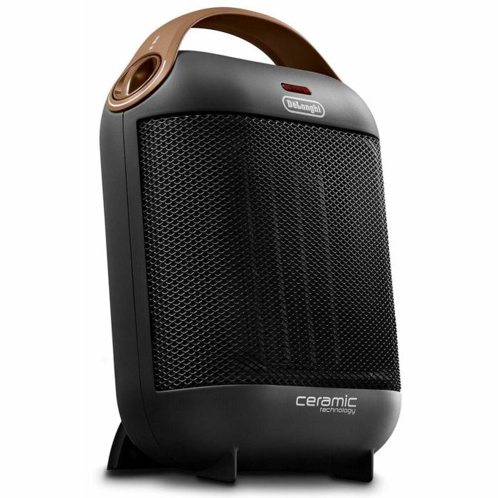 Delonghi HFX30C18 Calentador de Ventilador Cerámico 1800W, 2 Potencias, Función Verano, Termostato, Antivuelco, Gris 2 Delonghi HFX30C18 Calentador de Ventilador Cerámico 1800W, 2 Potencias, Función Verano, Termostato, Antivuelco, Gris 2