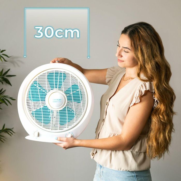 Ventilador de Suelo Cecotec EnergySilence 4500 Power Box 45 W Blanco 6 Ventilador de Suelo Cecotec EnergySilence 4500 Power Box 45 W Blanco 6