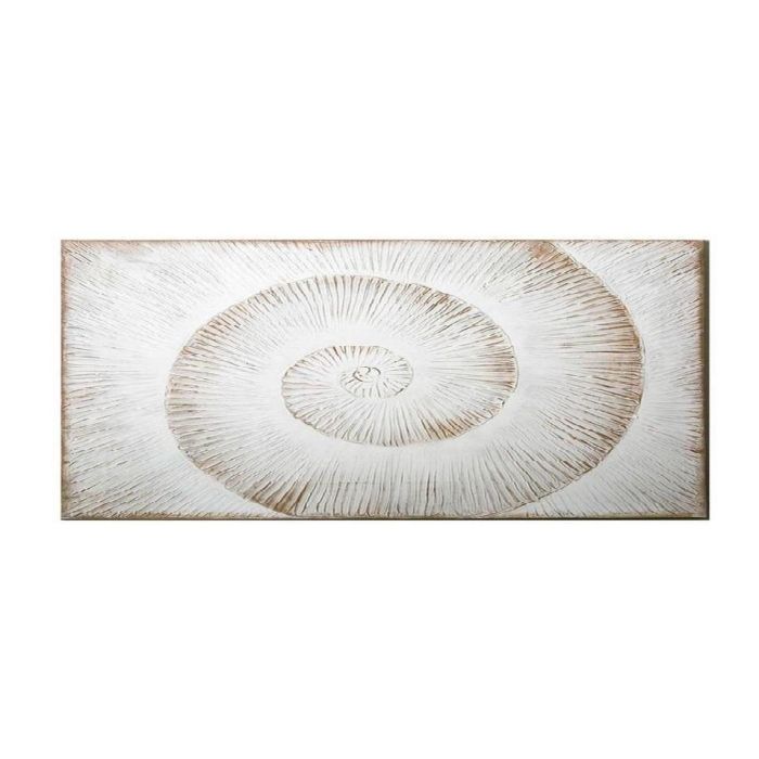 Cabecero de Cama DKD Home Decor 160 x 3,5 x 80 cm Dorado Blanco Madera MDF