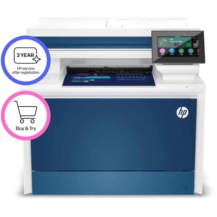 HP 4302fdn Impresora Láser Multifunción Color LaserJet Pro MFP 4 en 1, A4, Dúplex, ADF 1