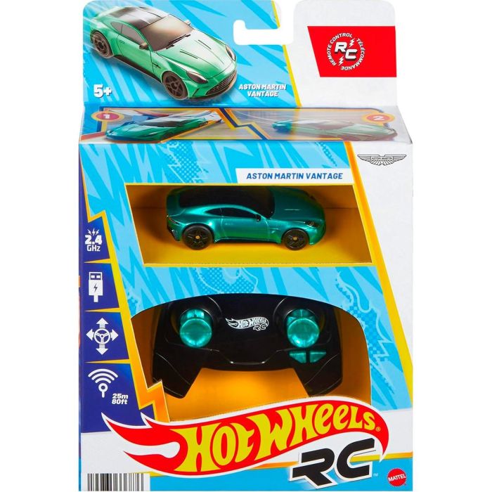 Hot Wheels Radio Control Aston Martin Vantage Jhw59 Coche Teledirigido 1