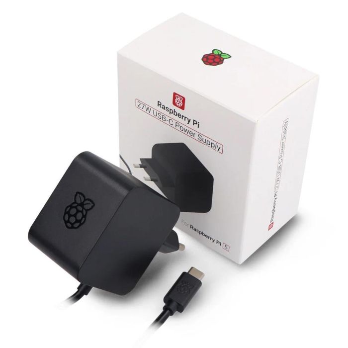 Raspberry Pi Fuente de Alimentación USB-C 27W para Raspberry Pi 5, 5.1V 5A, compatible con PD, ideal para SSD/periféricos alta potencia, cable 1.2m negro 3 Raspberry Pi Fuente de Alimentación USB-C 27W para Raspberry Pi 5, 5.1V 5A, compatible con PD, ideal para SSD/periféricos alta potencia, cable 1.2m negro 3