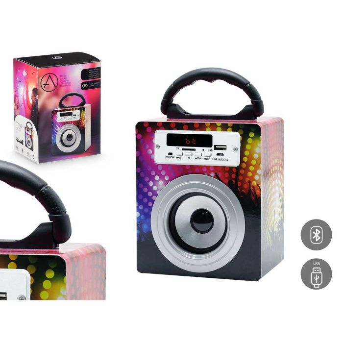 Altavoz Bluetooth Arte Regal 13X21CM (6 Unidades) Altavoz Bluetooth Arte Regal 13X21CM (6 Unidades)