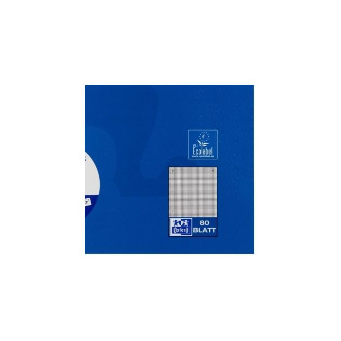Oxford Collegeblock A4+ 220 x 295 mm 80 Bl. Kariert Rand L 5 Oxford Collegeblock A4+ 220 x 295 mm 80 Bl. Kariert Rand L 5