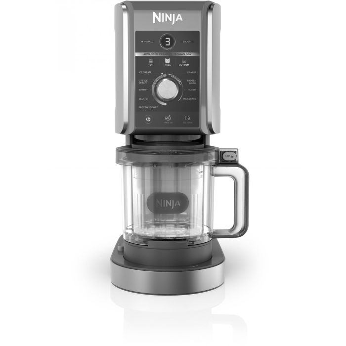 Ninja NC501EU Creami Deluxe Máquina de Helados y Batidos 2.1L con 3 Recipientes, Preparación de Sorbete, Negro/Plata 10 Ninja NC501EU Creami Deluxe Máquina de Helados y Batidos 2.1L con 3 Recipientes, Preparación de Sorbete, Negro/Plata 10