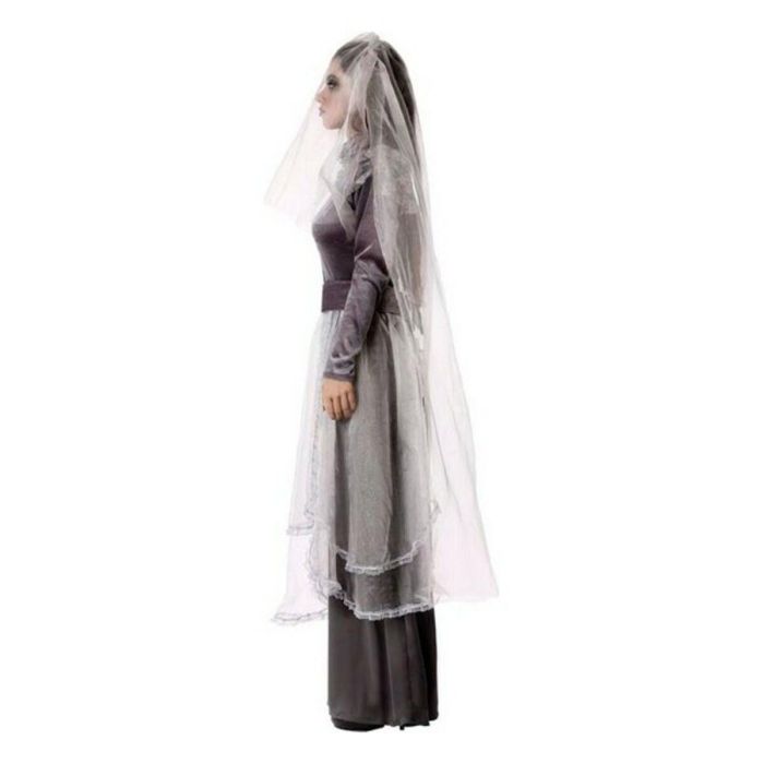 Disfraz para Adultos Gris Zombies (3 Piezas) 5 Disfraz para Adultos Gris Zombies (3 Piezas) 5