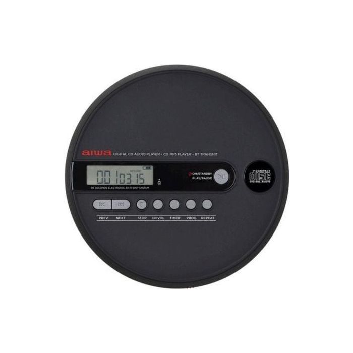 Reproductor de CD/CDR/MP3 Aiwa PCD-1000BT/ Negro