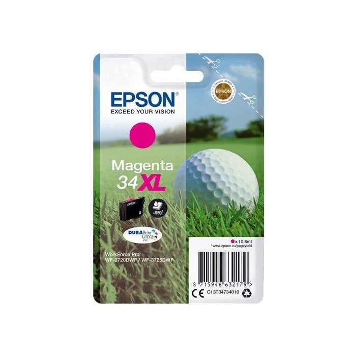 EPSON Singlepack Magenta 34XL DURABrite Ultra Ink
