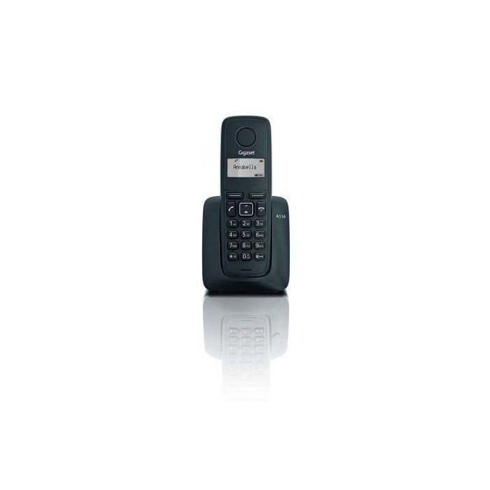 Telefono Fijo Inalambrico Gigaset A116 Negro 2 Telefono Fijo Inalambrico Gigaset A116 Negro 2