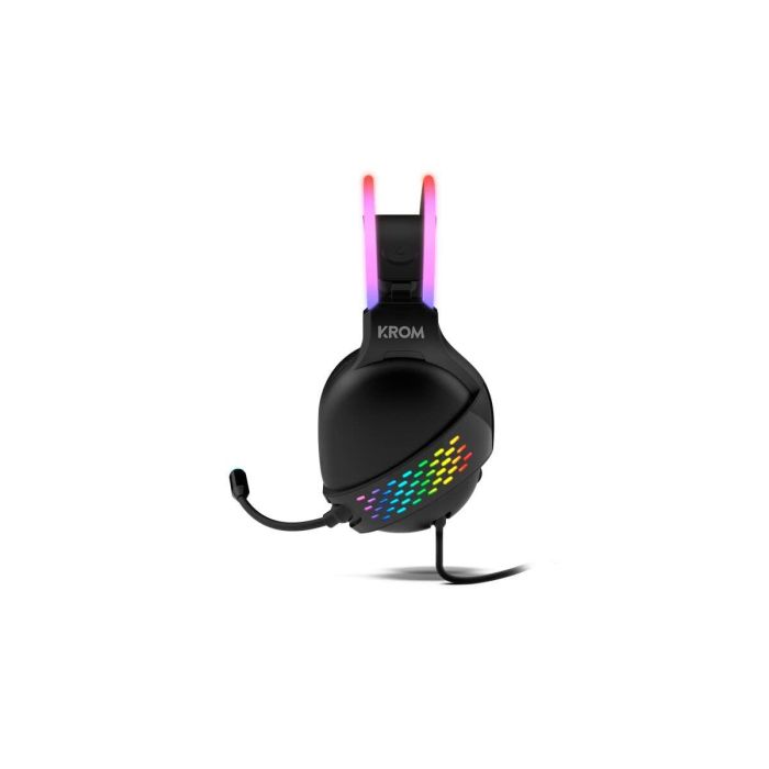 Auriculares con Micrófono Krom Klaim Negro 8 Auriculares con Micrófono Krom Klaim Negro 8