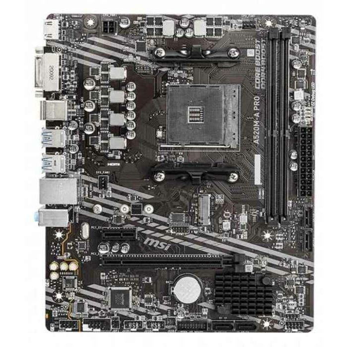 Placa Base MSI 7C96-001R mATX DDR4 AM4 AMD® A520 AMD AMD AM4 3 Placa Base MSI 7C96-001R mATX DDR4 AM4 AMD® A520 AMD AMD AM4 3