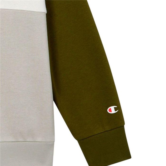 Sudadera sin Capucha Niño Champion Icons Plus Verde Oliva S