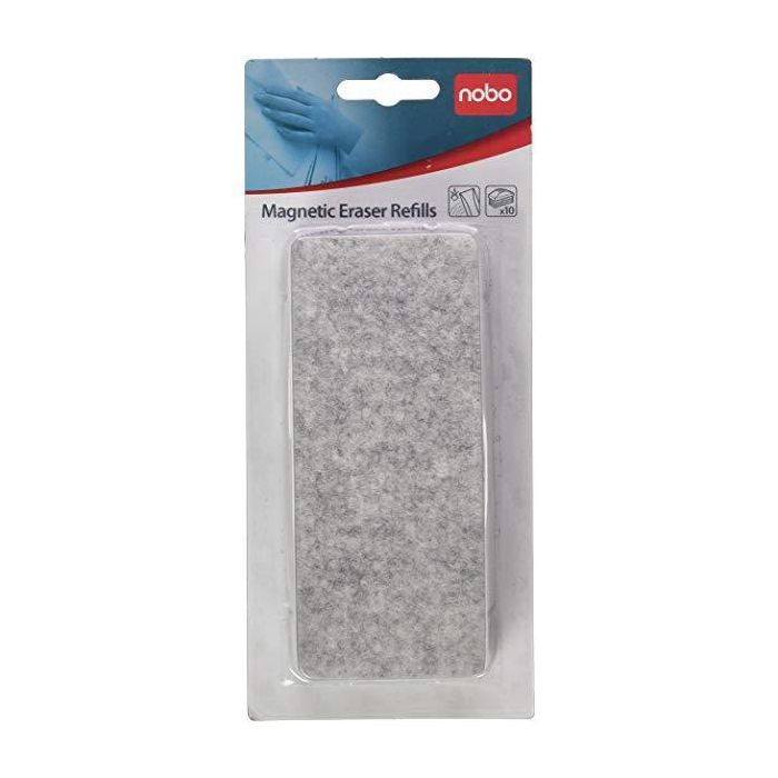Nobo Recambio Para Borrador Magnético Ref. 34533421 Pack De 10Ud Nobo Recambio Para Borrador Magnético Ref. 34533421 Pack De 10Ud