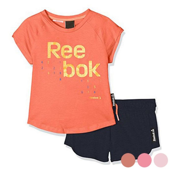 Conjunto Deportivo para Niños Reebok G ES SS Naranja 0 Conjunto Deportivo para Niños Reebok G ES SS Naranja 0